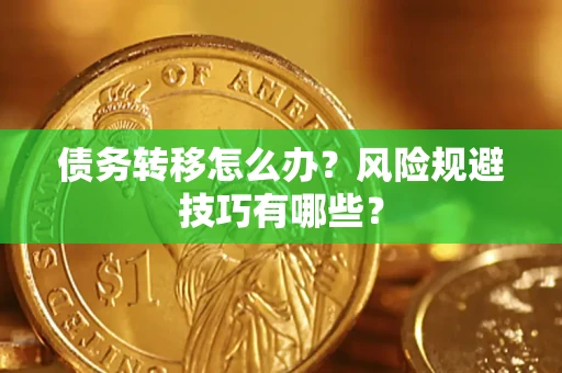 武汉债务转移怎么办?风险规避技巧有哪些? 武汉债务转移怎么办?风险规避技巧有哪些?